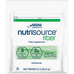 Oral Supplement Nutrisource® Fiber Unflavored Powder 4 Gram Individual Packet