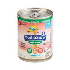 Pediatric Oral Supplement PediaSure® 1.5 Cal with Fiber Vanilla Flavor 8 oz. Can Liquid Fiber