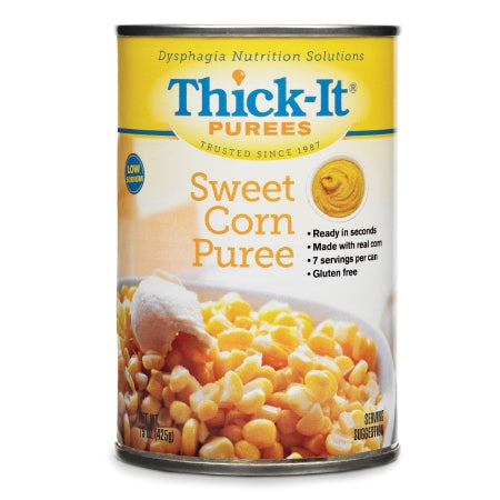 Thickened Food Thick-It® 15 oz. Can Sweet Corn Flavor Puree IDDSI Level 4 Extremely Thick/Pureed