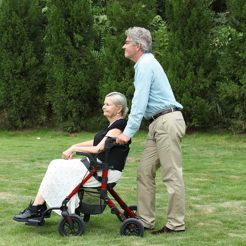 All Terrain 2 in 1 Walker Wheelchair Combo #Z51