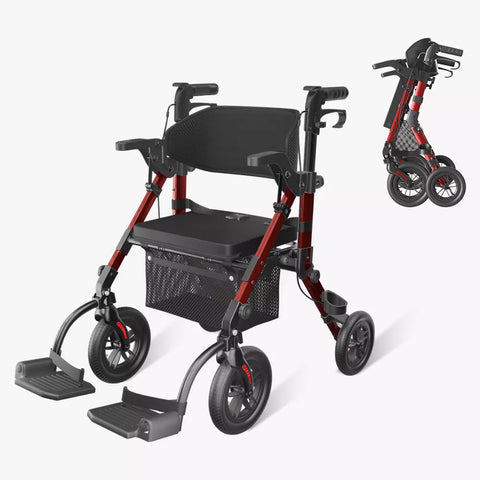 All Terrain 2 in 1 Walker Wheelchair Combo #Z51