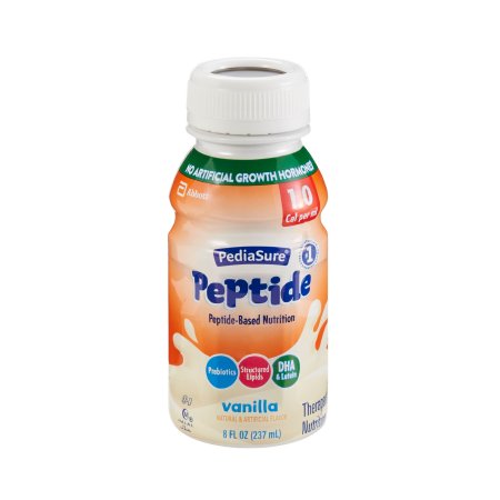 Pediatric Oral Supplement PediaSure® Peptide 1.0 Cal Vanilla Flavor 8 oz. Bottle Liquid Peptide Malabsorption / Maldigestion