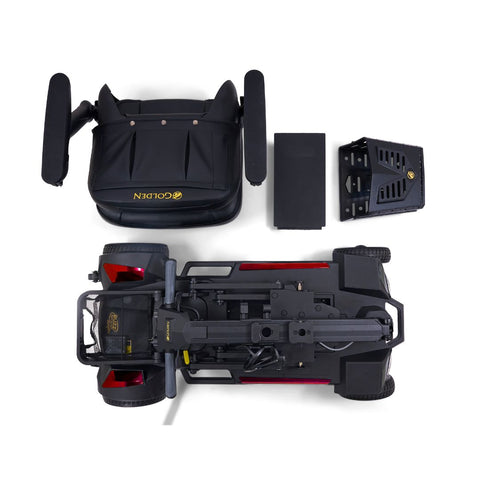 Buzz CarryOn 4wheel – 400 lbs. capacity – 12.5 & 6.5 amp Lithium Batteries Included #GB220