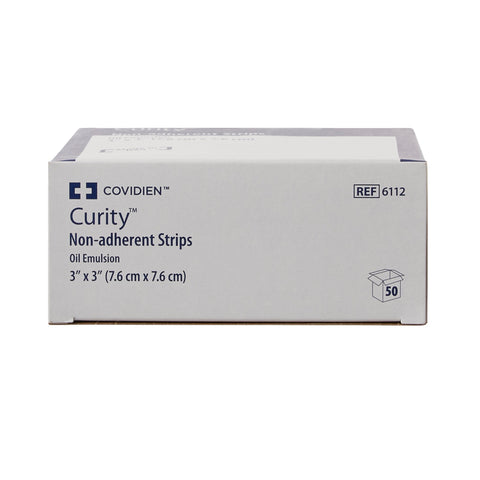 Oil Emulsion Impregnated Dressing Curity™ Square 3 X 3 Inch Sterile #6112