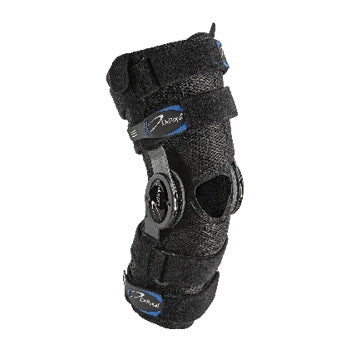 Knee Brace Warrior® II Short 3X-Large 29-1/2 to 32 Inch Thigh Circumference 13-1/2 Inch Length Left or Right Knee