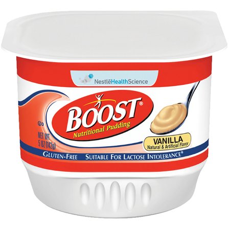 Oral Supplement Boost® Nutritional Pudding Very Vanilla Flavor Liquid 5 oz. Cup