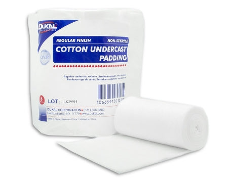 Cast Padding Undercast Dukal™ 6 Inch X 4 Yard Cotton NonSterile