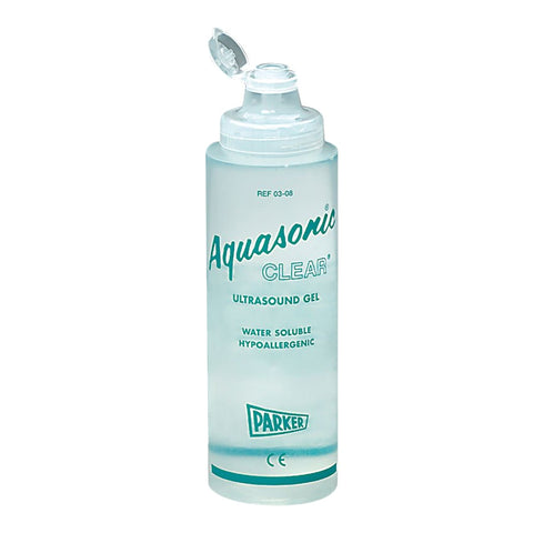Ultrasound Gel Aquasonic Clear® High Viscosity 8.5 oz. Bottle NonSterile #03-08