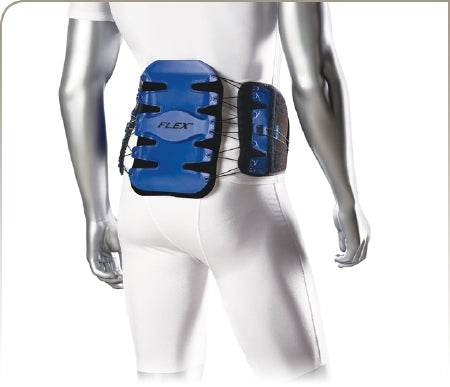 Back Brace Back Flex Size 1 Hook and Loop Closure 28 to 34 Inch Waist Circumference Adult