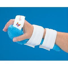 Hand Splint Orthosis Pucci® Air Inflatable Aluminum / Fabric / Polypropylene Left Hand Blue / White One Size Fits Most