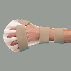 Anti-Spasticity Ball Splint Rolyan® Preformed Thermoplastic Left Hand Beige / Cream Large 4 Inch and Up MCP Width