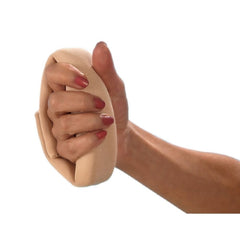 Palm Protector DermaSaver™ Polyester / Spandex Left or Right Hand Tan Large