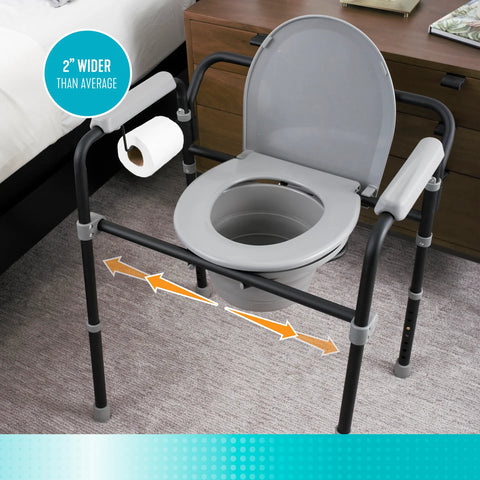 Stander Universal Bedside Commode #2300, 1 EACH