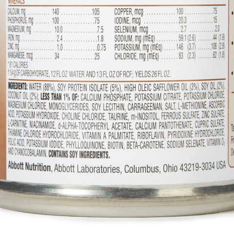 Infant Formula RCF® Unflavored 13 oz. Can Liquid Low Carbohydrate Seizures #00108