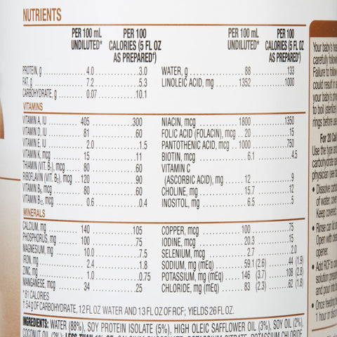 Infant Formula RCF® Unflavored 13 oz. Can Liquid Low Carbohydrate Seizures #00108