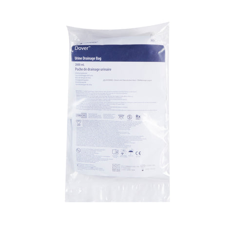 Cardinal Urinary Drain Bag Kenguard™ Anti-Reflux Valve Sterile 2,000 mL Vinyl #3512