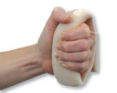 Palm Protector DermaSaver™ Polyester / Spandex Left or Right Hand Tan Small