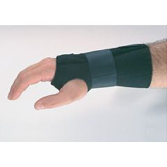 Wrist Splint Freedom® CTS Grip-Fit™ AliDry™ Material / Elastic / Plastic Right Hand Black Large