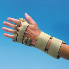 Wrist Splint Comforter™ Fabric / Metal / Neoprene Right Hand Beige Small