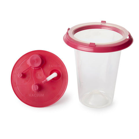 Cardinal Suction Canister Liner Medi-Vac® CRD™ 1500 mL Sealing Lid #65651-515