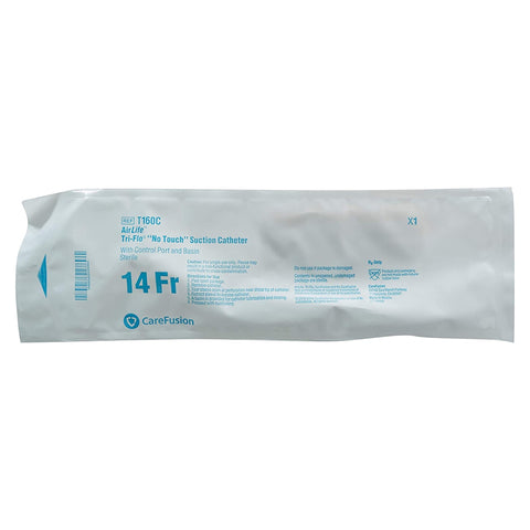Sun Med Suction Catheter Kit Tri-Flo® No Touch 14 Fr. Beveled Tip #T160C