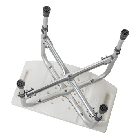 Drive Medical Deluxe Bariatric Shower Chair with Cross-Frame Brace, 500 lbs. Weight Capacity #12021KD-1