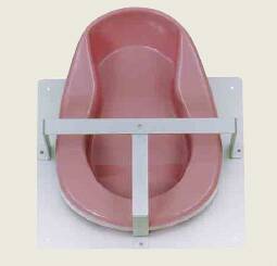 Bedpan Rack, Single Beam® Aluminum, 12 X 14 Inch