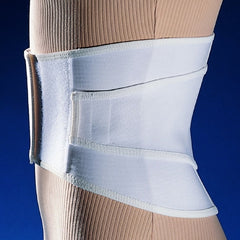 Back Support Small Hook and Loop Closure 30 to 33 Inch Hip Circumference 10 Inch Back Height to 5-1/2 Inch Front Height Adult