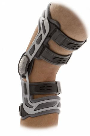 Knee Brace OA Nano™ Medial Small D-Ring / Hook and Loop Strap Closure 15-1/2 to 18-1/2 Inch Thigh Circumference / 13 to 14 Inch Knee Circumference / 12 to 14 Inch Calf Circumference Right Knee