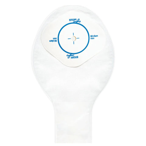 ConvaTec Ostomy Pouch Little Ones® ActiveLife® 020922 One-Piece System 6 Inch Length Trim To Fit Drainable