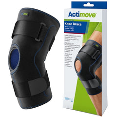 Knee Brace Actimove® Sports Edition 3X-Large D-Ring / Hook and Loop Strap Closure 24 to 26 Inch Thigh Circumference Left or Right Knee