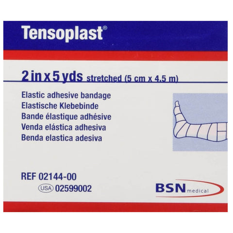 Elastic Adhesive Bandage Tensoplast® Compression No Closure Tan NonSterile