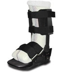 Total Contact Cast System with Boot TCC-EZ® Acrylic / Cotton / Felt / Fiberglass / Stockinette White