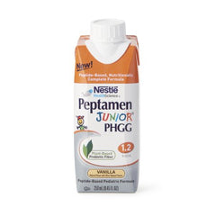 Pediatric Oral Supplement Peptamen Junior® PHGG Vanilla Flavor 8.45 oz. Carton Liquid PHGG Fiber Impaired GI Function