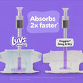 Luvs Pro Level Leak Protection Diapers, Sizes: 1-8