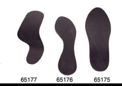 Carboplast® Contoured Plate Insole Flexible Medium Thermoplastic Black Male 6 to 8 / Female 7 to 9