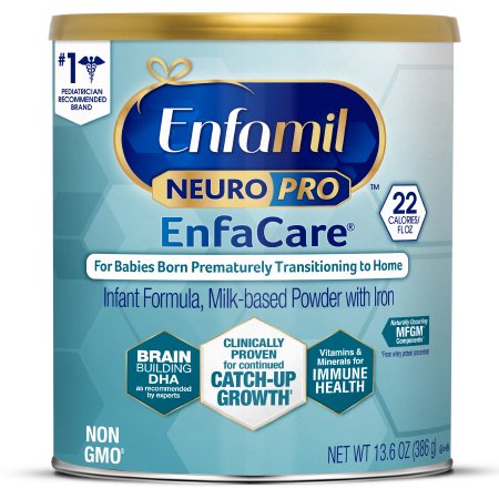 Infant Formula Enfamil® NeuroPro™ EnfaCare® Unflavored 13.6 oz. Can Powder Milk-Based Premature