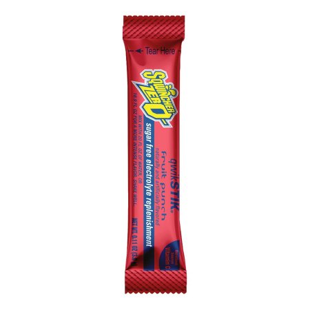 Oral Electrolyte Solution Sqwincher® Quik Stik® Zero Fruit Punch Flavor 0.11 oz. Electrolyte