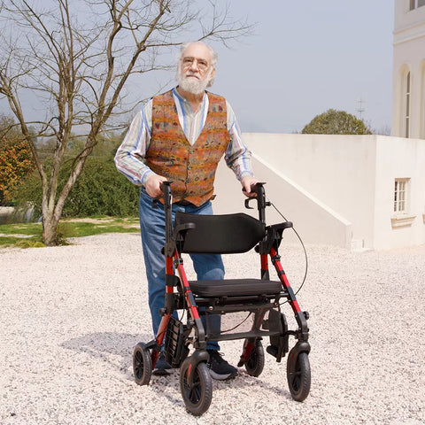 All Terrain 2 in 1 Walker Wheelchair Combo #Z51