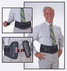 Back Support WOW Belt Large Hook and Loop Closure 35 to 40 Inch Waist Circumference Adult