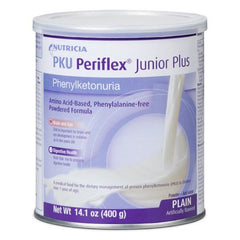 Pediatric Oral Supplement PKU Periflex® Junior Plus Plain Flavor 14.1 oz. Can Powder Phenylalanine-free Phenylketonuria (PKU)