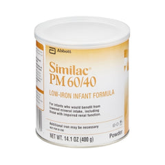 Infant Formula Similac® PM 60 / 40 Unflavored 14.1 oz. Can Powder Low Iron Impaired Renal Function