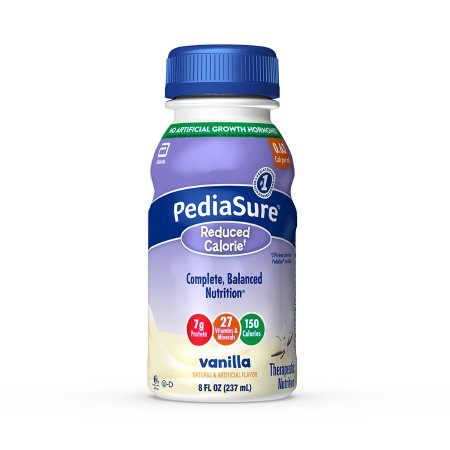 Pediatric Oral Supplement PediaSure® Reduced Calorie Vanilla Flavor 8 oz. Bottle Liquid