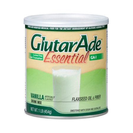 Oral Supplement GlutarAde® Essential Vanilla Flavor Powder 400 Gram Can