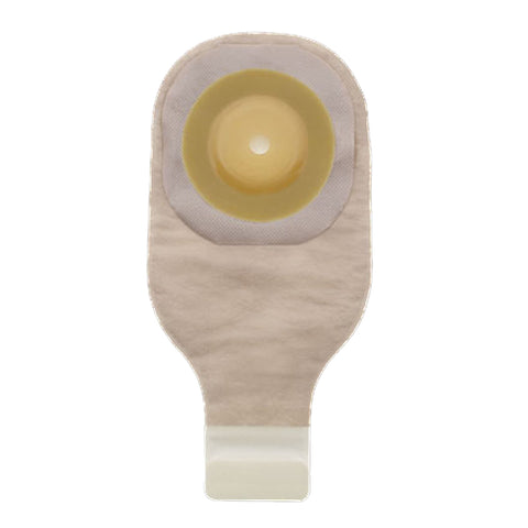 Hollister Colostomy Pouch Premier™ 86211 One-Piece System 12 Inch Length Convex, Trim to Fit Up to 2 Inch Stoma Drainable