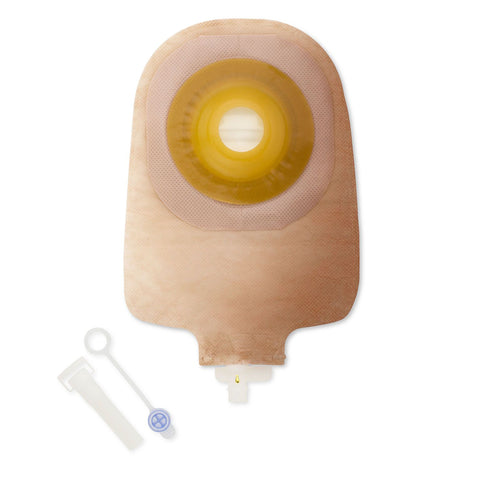 Hollister Urostomy Pouch Premier™ 8482 One-Piece System 9 Inch Length 3/4 Inch Stoma Drainable