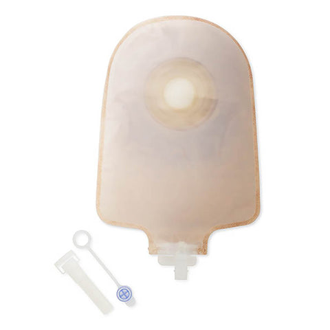 Hollister Urostomy Pouch Premier™ 8484 One-Piece System 9 Inch Length 1 Inch Stoma Drainable