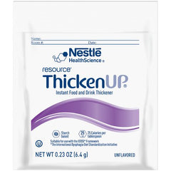 Food and Beverage Thickener Resource® Thickenup® 6.4 Gram Individual Packet Unflavored Powder IDDSI Level 0 Thin