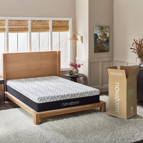 Advanced Back Support plus 12” Responsive Foam Mattress