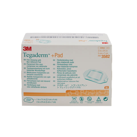 Transparent Film Dressing 3M™ Tegaderm™ 8 X 12 Inch Frame Style Delivery Rectangle Sterile #1629